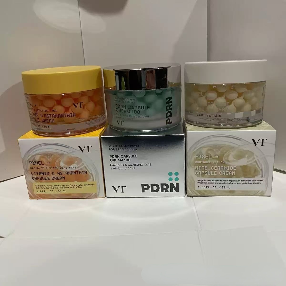 Vitamin C Serum - VT 100.000ppm PDRN Kapsül Krem, Cilt