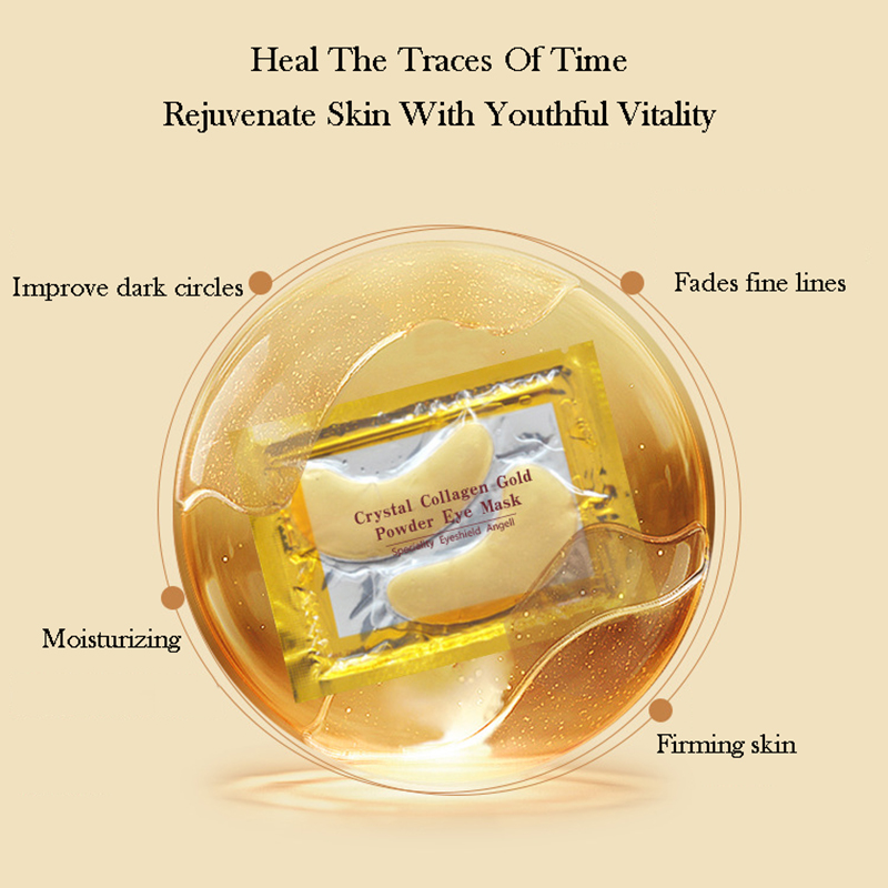 10/20 adet Altın Kristal Kolla - Face Mask Skincare incelemesi ve fiyatı