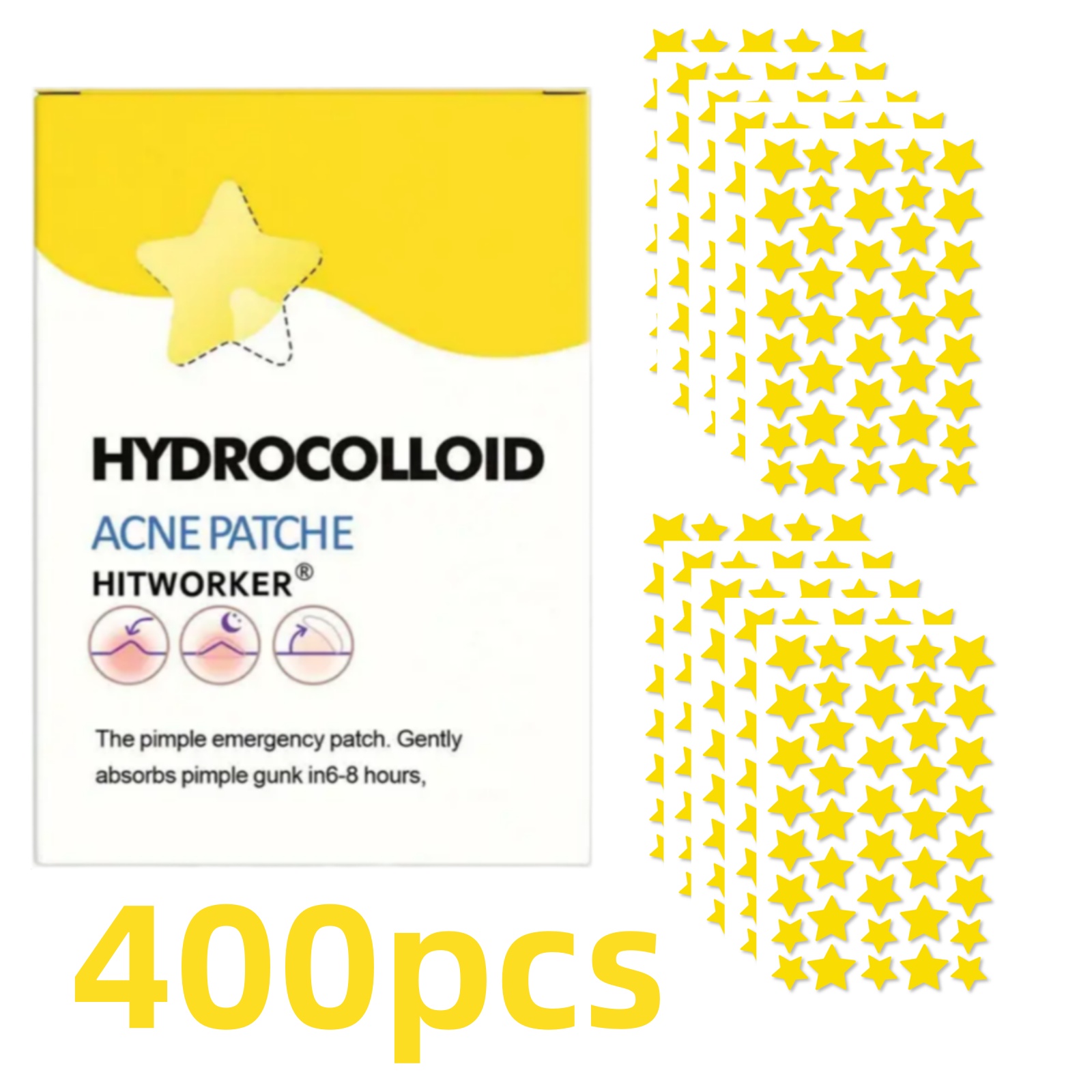 200/400 Adet Yıldız Şeklinde A - Skincare China incelemesi ve fiyatı