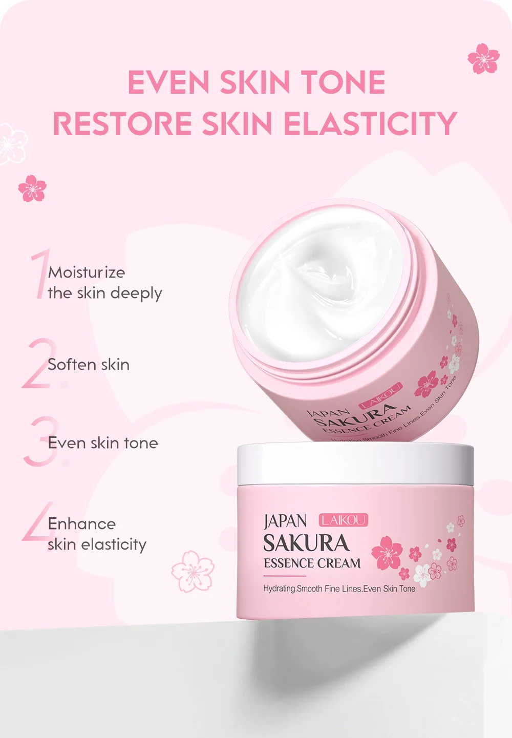 LAIKOU Japonya Sakura Özlü Kre - Vitamin C Serum incelemesi ve fiyatı