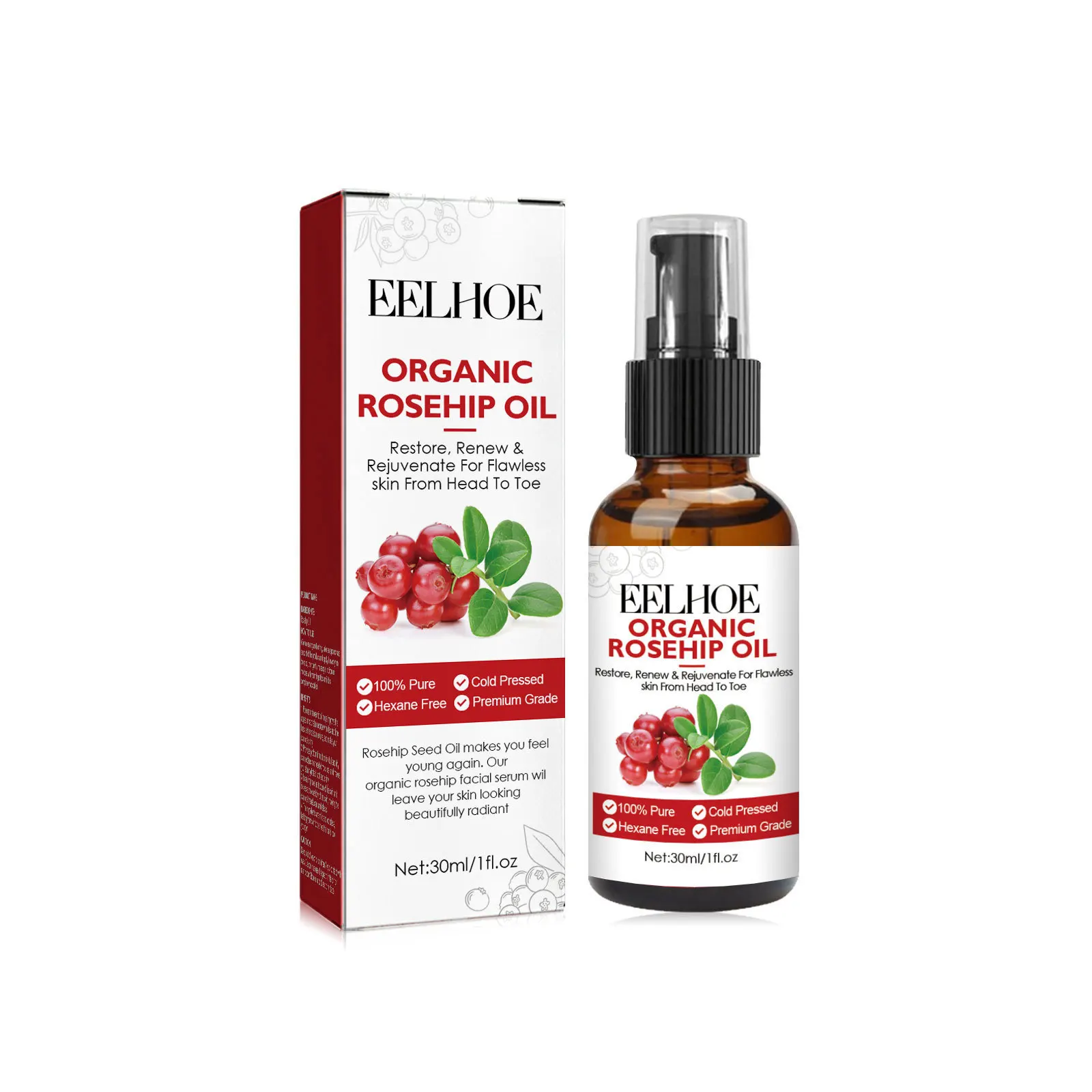 30ml Kuşburnu Yağı Yüz Serumu  - Face Oil Rosehip incelemesi ve fiyatı